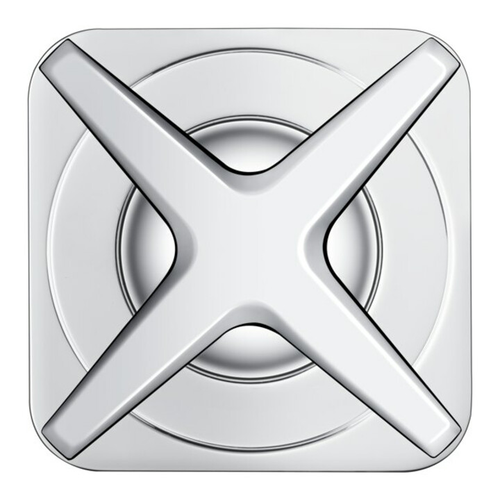 hansgrohe Fertigset Axor Citterio E UP-3-Loch-Waschtischarmatur, Ausl. 220mm, Roset., chr