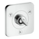 hansgrohe Fertigset Axor Citterio E UP-Ab- u. Umstellventil 120x120mm, chrom-1