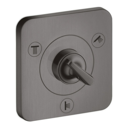 hansgrohe Fertigset Axor Citterio E UP-Ab- + Um-V 120x120mm, brush. bla vc