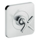 hansgrohe Fertigset Axor Citterio E UP-Absperrventil 120x120mm, chrom-1