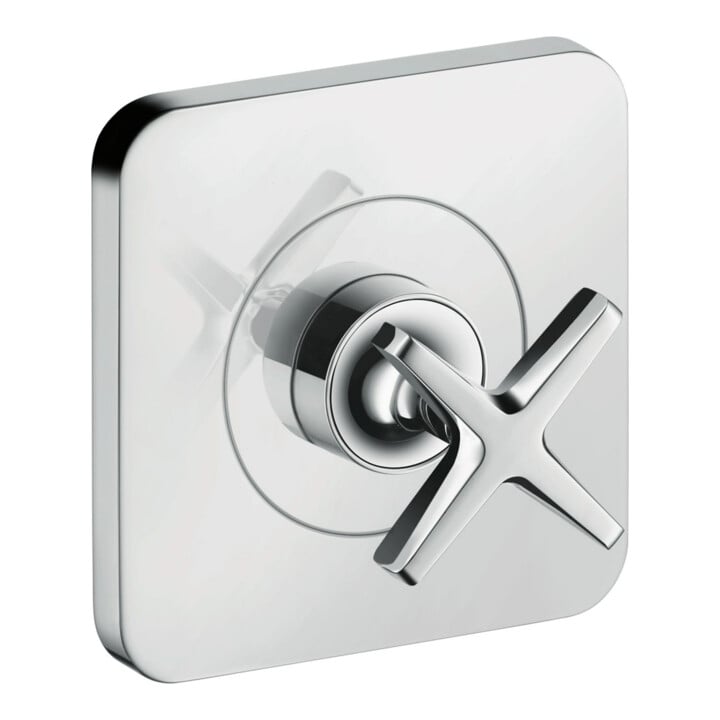 hansgrohe Fertigset Axor Citterio E UP-Absperrventil 120x120mm, chrom