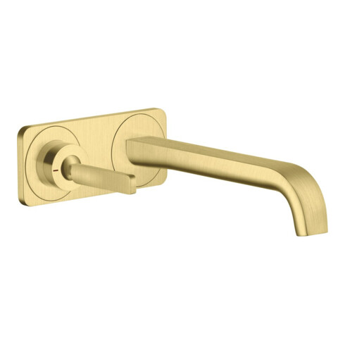 hansgrohe Fertigset Axor Citterio E UP-EHM, A 221mm, m Pin-Griff, Pl, b br