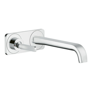 hansgrohe Fertigset Axor Citterio E UP-EHM, A 221mm, m Pin-Griff, Pl., chr