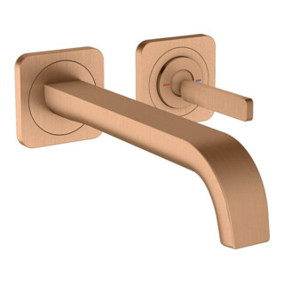 hansgrohe Fertigset Axor Citterio E UP-EHM, A 221mm, m Pin-Griff, Ros, b b