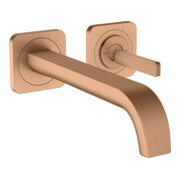 hansgrohe Fertigset Axor Citterio E UP-EHM, A 221mm, m Pin-Griff, Ros, b b