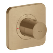 hansgrohe Fertigset Axor Citterio E UP-Thermostat 120x120mm, brushed bronze