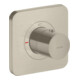 hansgrohe Fertigset Axor Citterio E UP-Thermostat 120x120mm, brushed nickel-1