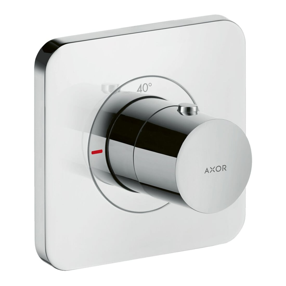 hansgrohe Fertigset Axor Citterio E UP-Thermostat 120x120mm, chrom