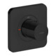 hansgrohe Fertigset Axor Citterio E UP-Thermostat 120x120mm, mattschwarz-1