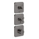 hansgrohe Fertigset Axor Citterio E UP-Thermostat 380/120, m Ros, brush. bla vc-1