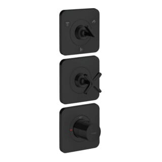 hansgrohe Fertigset Axor Citterio E UP-Thermostat 380/120, m Roset., matt-sw