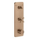 hansgrohe Fertigset Axor Citterio E UP-Thermostat 380x120mm, m Pl., brush. r gol-1
