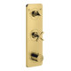 hansgrohe Fertigset Axor Citterio E UP-Thermostat 380x120mm, m Pl., pol. gol opt-1