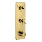 hansgrohe Fertigset Axor Citterio E UP-Thermostat 380x120mm, m Pl., pol. gol opt