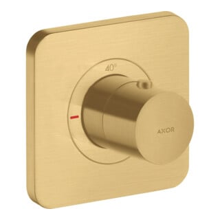 hansgrohe Fertigset Axor Citterio E UP-THM 120x120mm, brushed gold optic