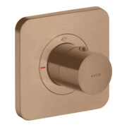 hansgrohe Fertigset Axor Citterio E UP-THM 120x120mm, brushed red gold