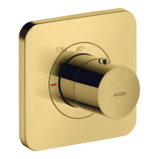 hansgrohe Fertigset Axor Citterio E UP-THM 120x120mm, polished gold optic