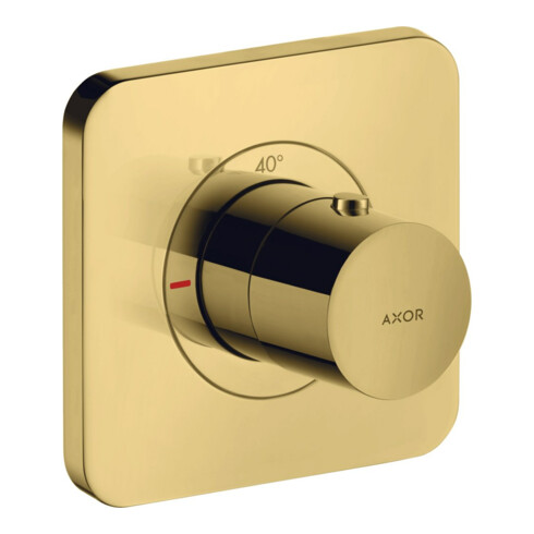 hansgrohe Fertigset Axor Citterio E UP-THM 120x120mm, polished gold optic