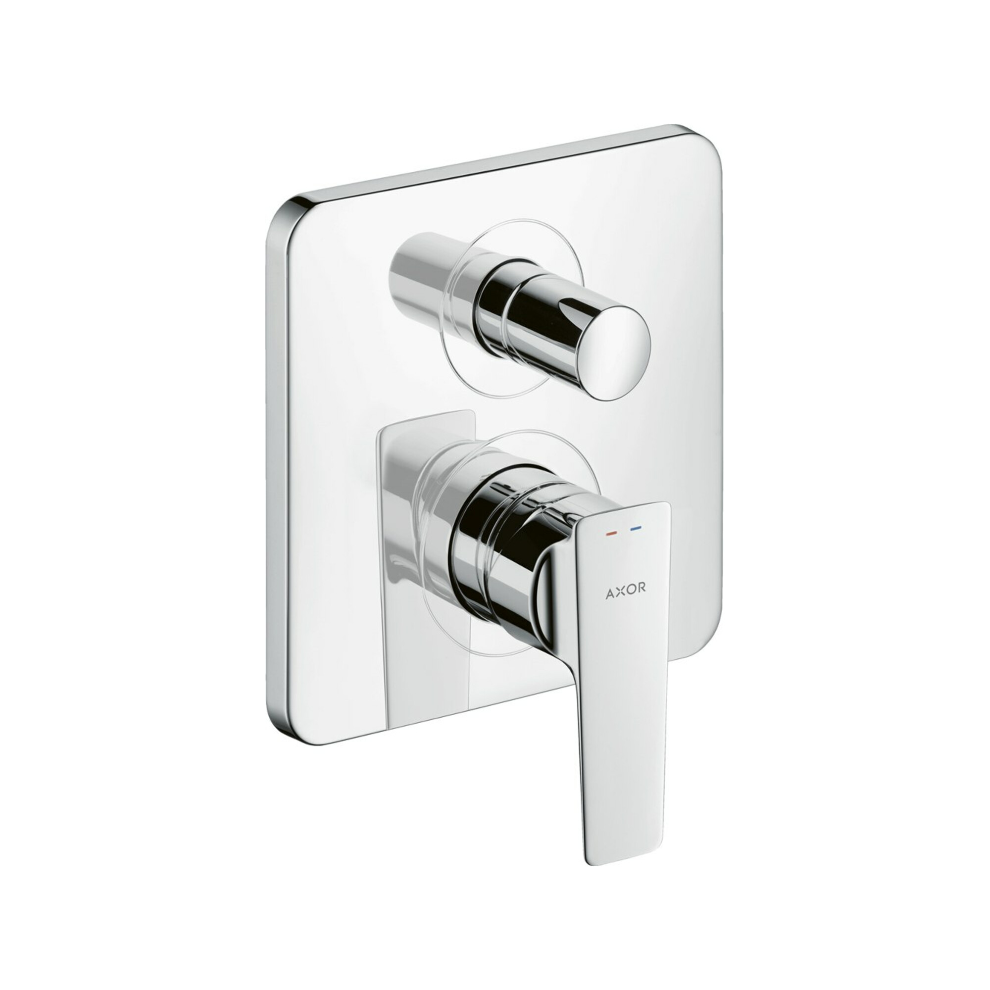 hansgrohe Fertigset Axor Citterio E UP-Wannen-Einhebelmischer, m int. Sich.Kombi, chrom