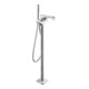 hansgrohe Fertigset Axor Citterio E WA-THM, boden, A 190mm, Edelstahl-Optik-1