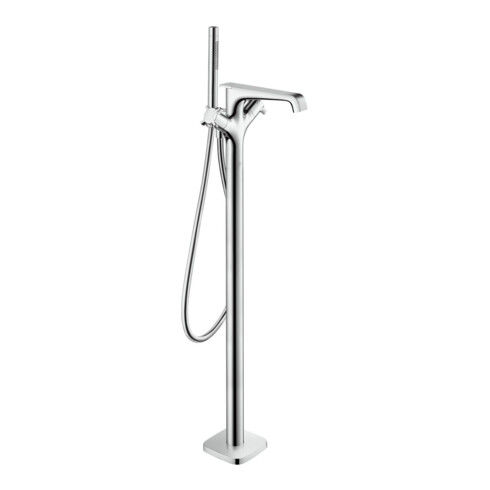 hansgrohe Fertigset Axor Citterio E Wannen-Thermostat, bodensteh., Ausl. 190mm, chr