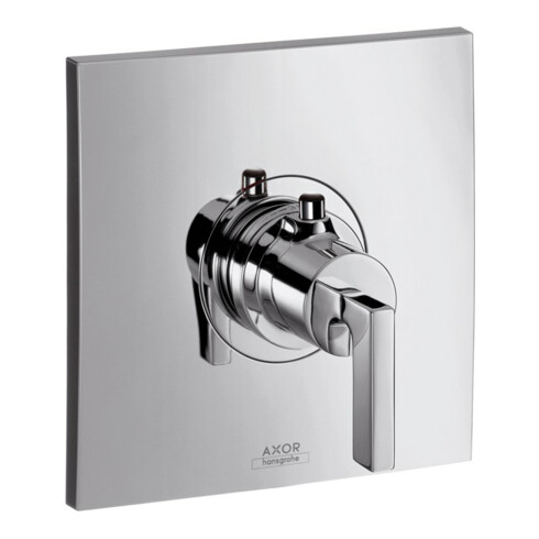 hansgrohe Fertigset Axor Citterio HF UP-Thermostat, mit Hebelgriff, chrom