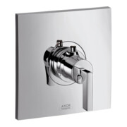 hansgrohe Fertigset Axor Citterio HF UP-Thermostat, mit Hebelgriff, chrom