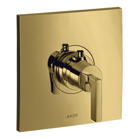 hansgrohe Fertigset Axor Citterio HF UP-THM, m Hebel, polished gold optic