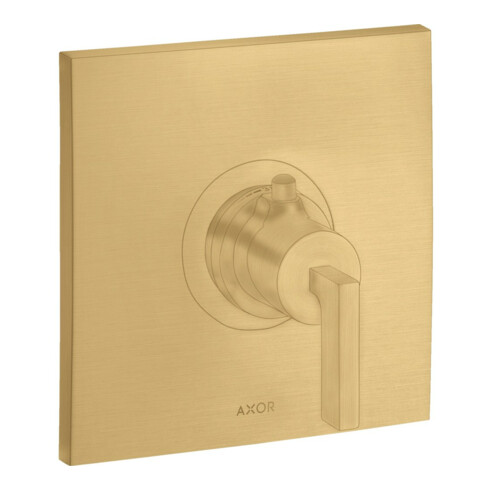 hansgrohe Fertigset Axor Citterio HF UP-THM, m Hebelgriff, brushed gold optic