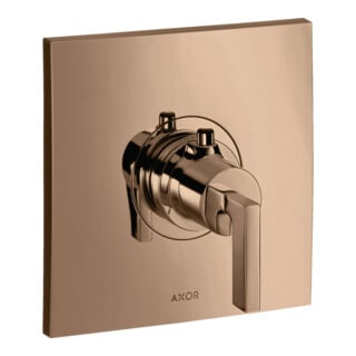hansgrohe Fertigset Axor Citterio HF UP-THM, m Hebelgriff, polished red gold