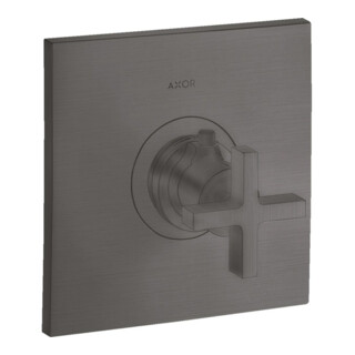 hansgrohe Fertigset Axor Citterio HF UP-THM, m Kreuz, brushed black chrome