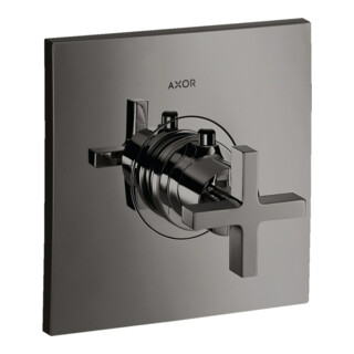 hansgrohe Fertigset Axor Citterio HF UP-THM, m Kreuz, polished black chrome