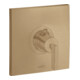 hansgrohe Fertigset Axor Citterio HF UP-THM, mit Hebelgriff, brushed bronze-1