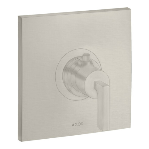 hansgrohe Fertigset Axor Citterio HF UP-THM, mit Hebelgriff, Edelstahl-Optik