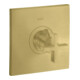 hansgrohe Fertigset Axor Citterio HF UP-THM, mit Kreuzgriff, brushed brass-1