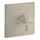 hansgrohe Fertigset Axor Citterio HF UP-THM, mit Kreuzgriff, brushed nickel-1