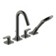 hansgrohe Fertigset Axor Citterio M 4-L-BW-Rand-Arm, A 135mm, pol. bla vc-1