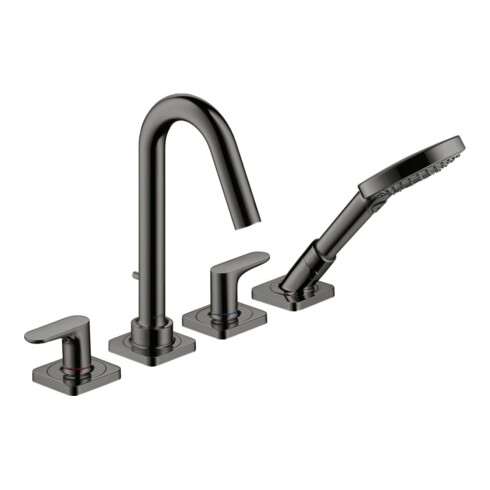 hansgrohe Fertigset Axor Citterio M 4-L-BW-Rand-Arm, A 135mm, pol. bla vc