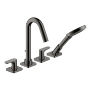 hansgrohe Fertigset Axor Citterio M 4-L-BW-Rand-Arm, A 135mm, pol. bla vc