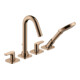 hansgrohe Fertigset Axor Citterio M 4-L-BW-Rand-Arm, Ausl. 135mm, pol. r gol-1
