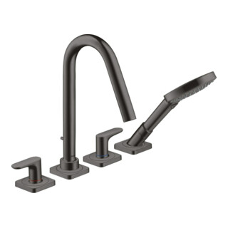 hansgrohe Fertigset Axor Citterio M 4-L-Fliese-Ar, A 190mm, Ros, b bla vc