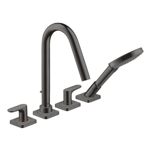 hansgrohe Fertigset Axor Citterio M 4-L-Fliese-Ar, A 190mm, Ros, b bla vc