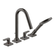hansgrohe Fertigset Axor Citterio M 4-L-Fliese-Ar, A 190mm, Ros, b bla vc