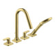 hansgrohe Fertigset Axor Citterio M 4-L-Fliese-Ar, A 190mm, Ros, brush. br-1
