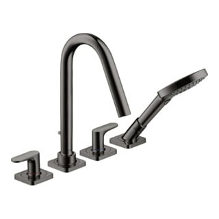 hansgrohe Fertigset Axor Citterio M 4-L-Fliese-Ar, A 190mm, Ros, pol. bla vc