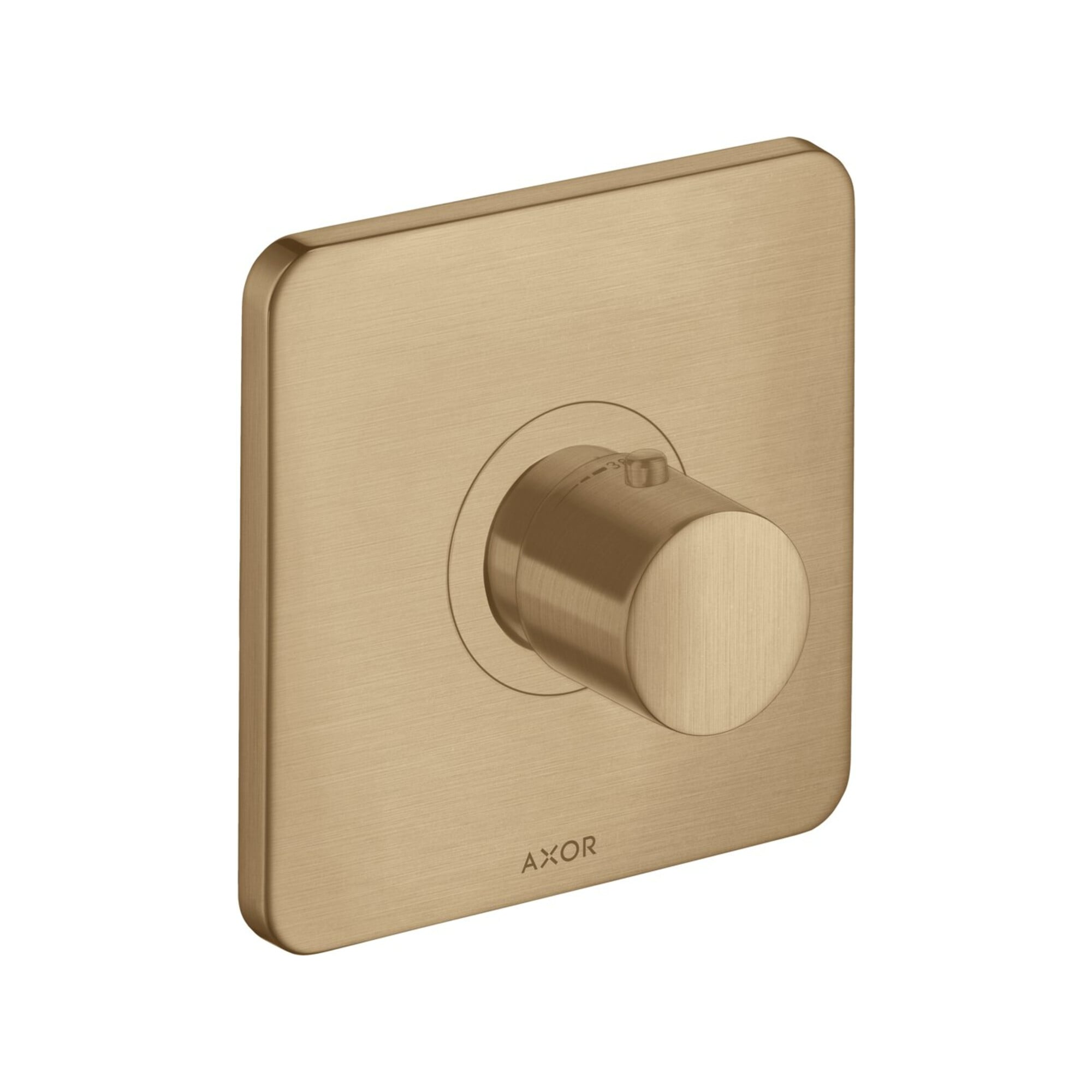hansgrohe Fertigset Axor Citterio M HF UP-Thermostat, brushed bronze