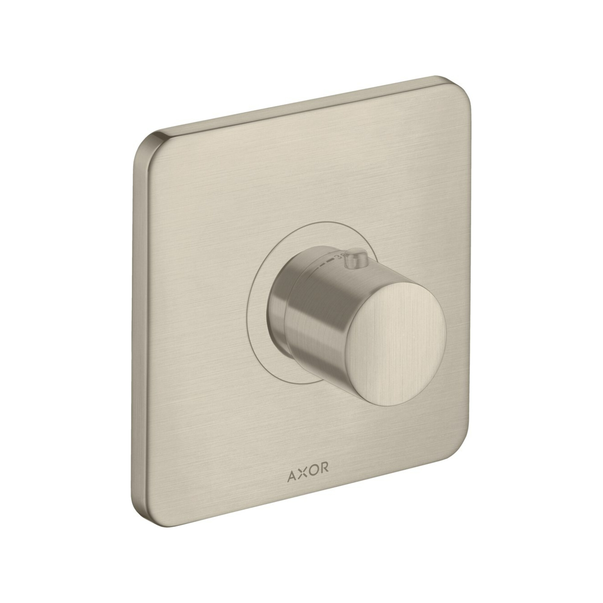 hansgrohe Fertigset Axor Citterio M HF UP-Thermostat, brushed nickel