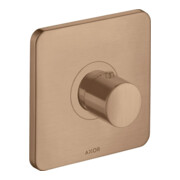 hansgrohe Fertigset Axor Citterio M HF UP-Thermostat, brushed red gold
