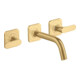 hansgrohe Fertigset Axor Citterio M UP-3-Loch-Waschtischarmatur, A 166mm, Ro, b gol opt-1