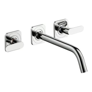 hansgrohe Fertigset Axor Citterio M UP-3-Loch-Waschtischarmatur, A 226mm, Ros, ED